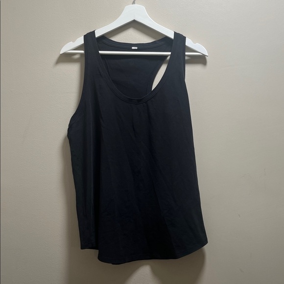 lululemon athletica Tops - Lululemon Racerback Black Tank Top 8/10?